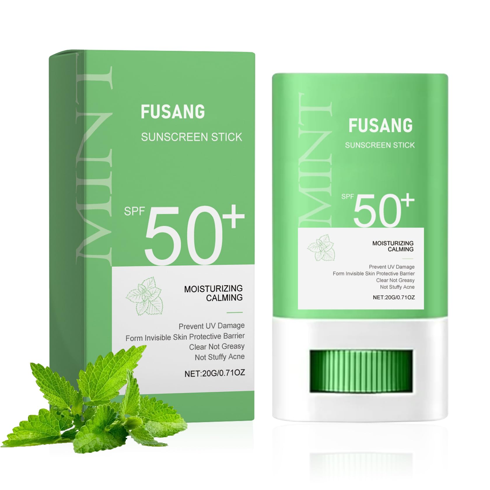 Face Sunscreen Stick SPF 50 Matte Non-Greasy Sunscreen Stick Face Moisturizing Sun Screen Stick for All Skin Types