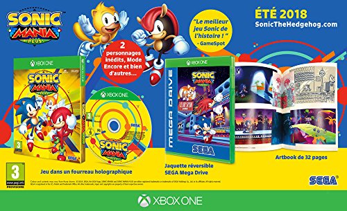 Sonic Mania Plus (with Artbook) - Xbox-one