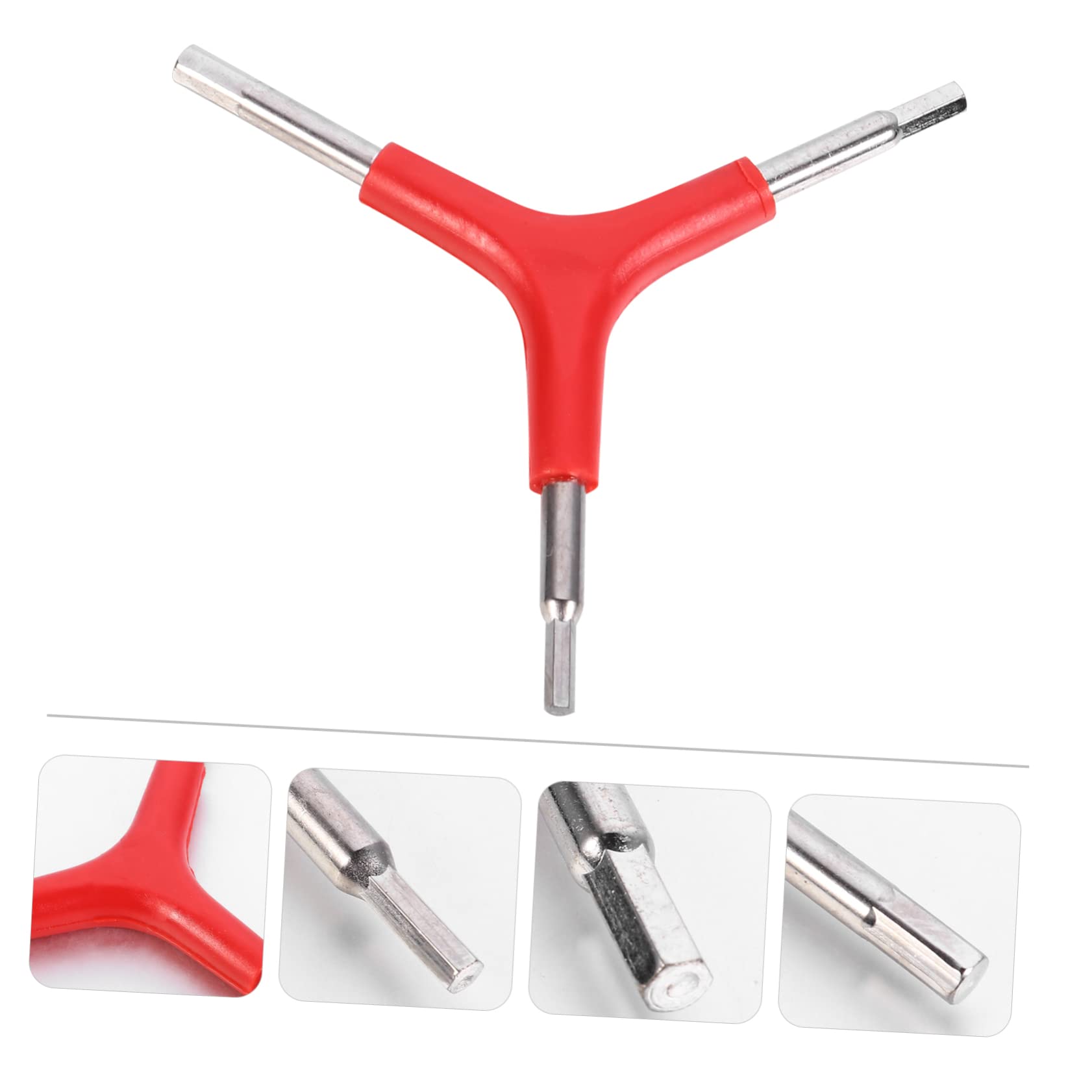 NOLITOY 2pcs Portable Way Bike Repair Wrench Y-Shape Design for Mountain Lightweight and Convenient Tool for Outdoor Cycling and Repairs for Cyclists