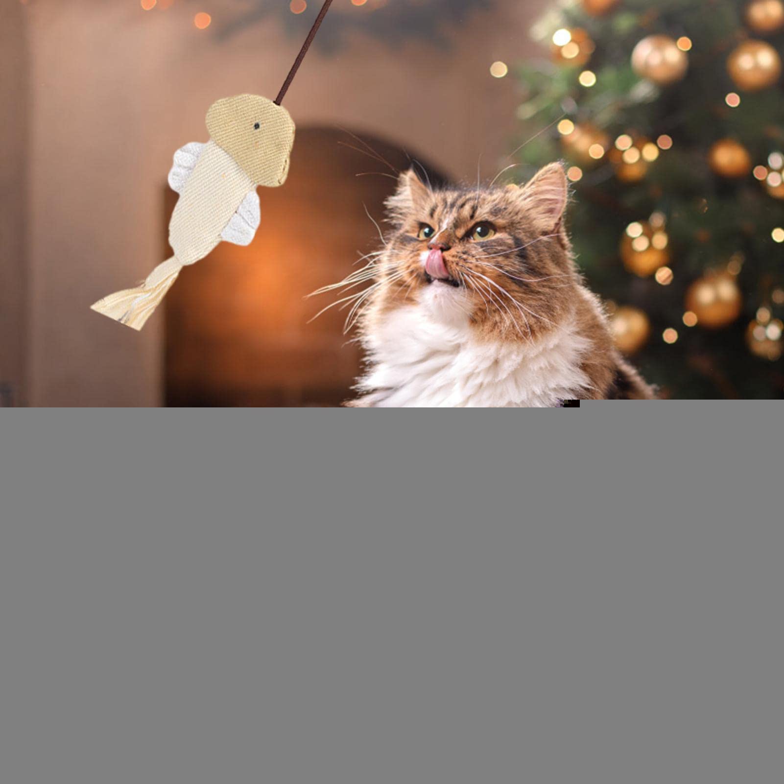 Volwco Jouet Pour Chat Avec Ventouse Pour Fenêtre, Jouet Interactif Pour Animal Domestique Jeu De Puzzle Et Piste De Course 22,4 X 8,9 Cm