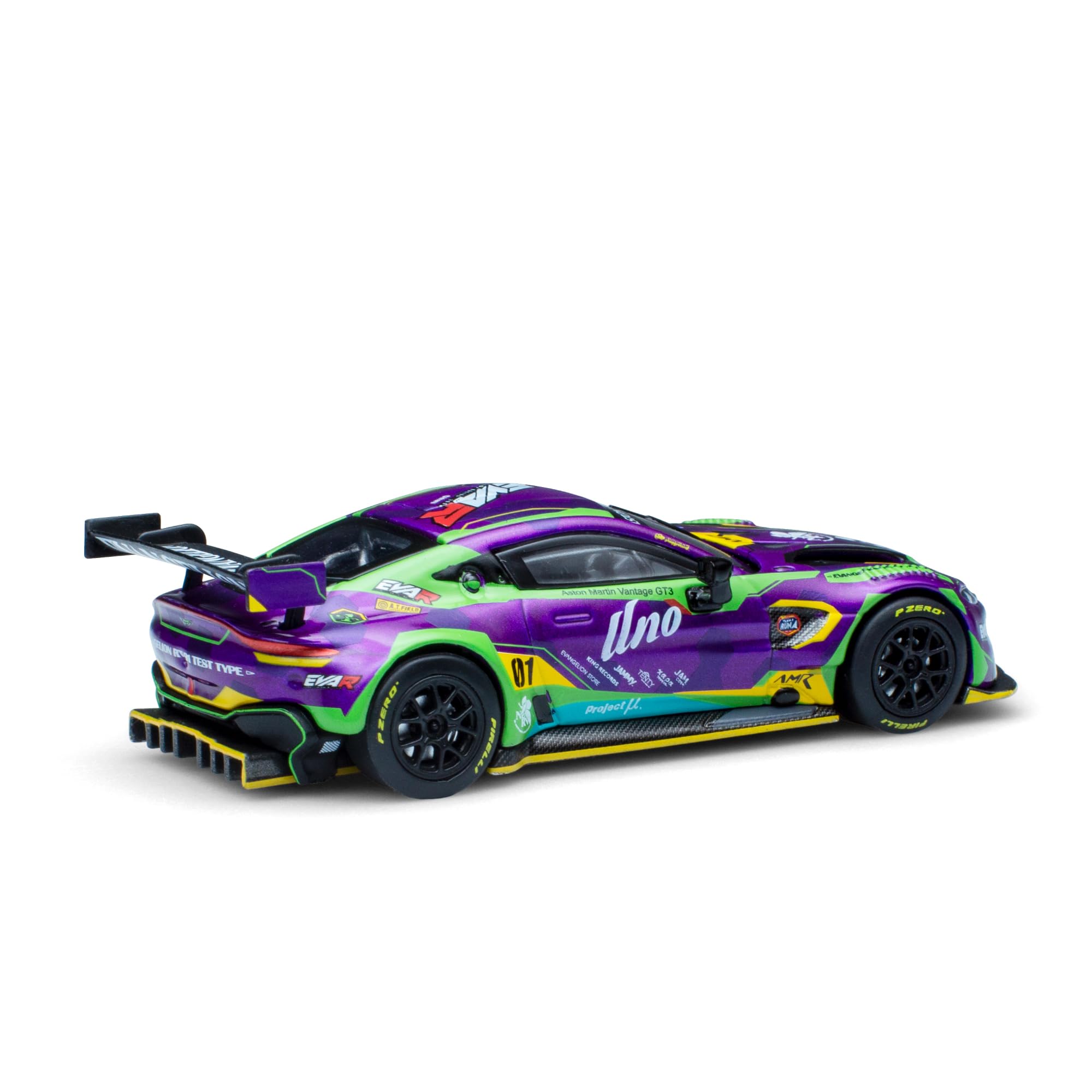 POP RACE 1/64 EVA RT TEST TYPE-01 ASTON MARTIN GT3 Finished