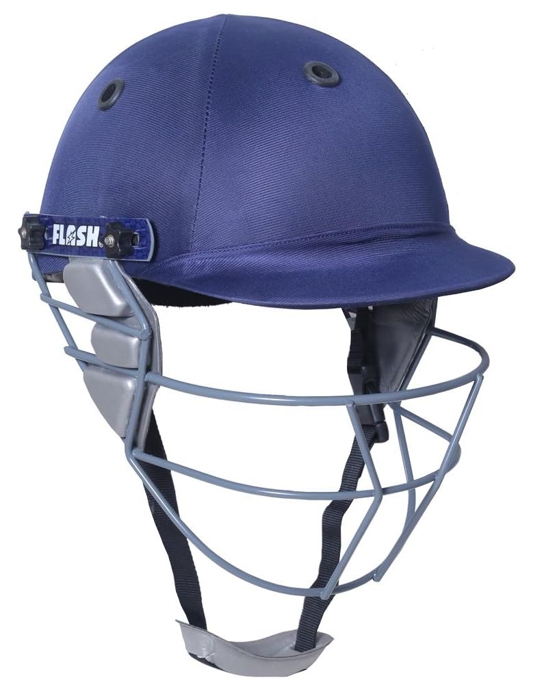 Flash RX-50 Cricket Helmet | Ultra-Lightweight, Strong Protection for Players, EVA Padded, Size-L-image-11