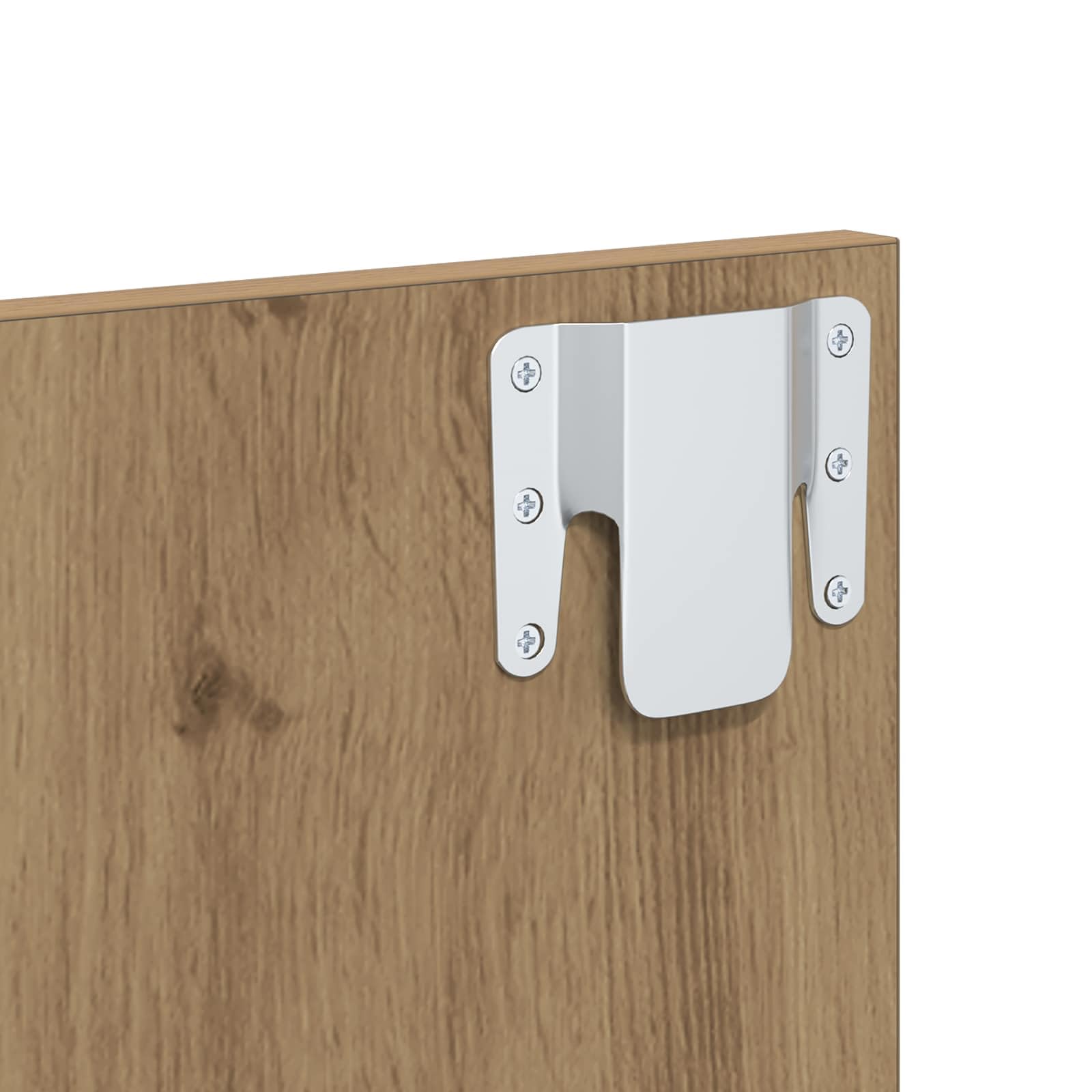 vidaXL Cabecero con Mueble 3 uds. Roble Artisan Madera de ingeniería