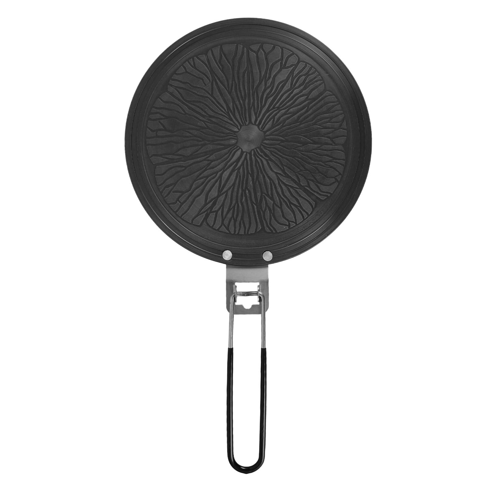 Cabilock Cooktop Heat Diffuser Plate Aluminum Stove Plate Non-stick Coating 24cm Kitchen Must-have Lemon Scent Folding Handle