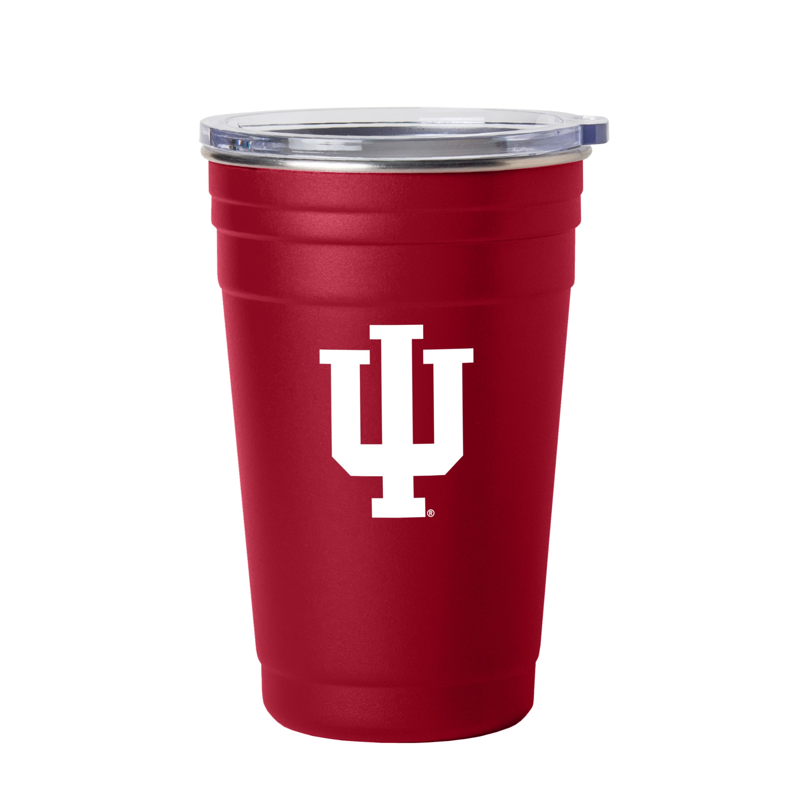 Logo Brands NCAA 22 oz Stainless Steel Tailgate Cup -Double Wall Vacuum-Sealed Durable For Hot &amp; Cold Drinks, Perfect for Gameday &amp; Tailgating