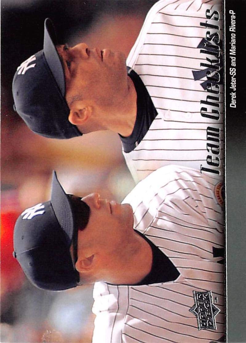 Amazon.com: 2010 Upper Deck Baseball #589 Derek Jeter/Mariano Rivera New  York Yankees MLB Trading Card : Collectibles & Fine Art