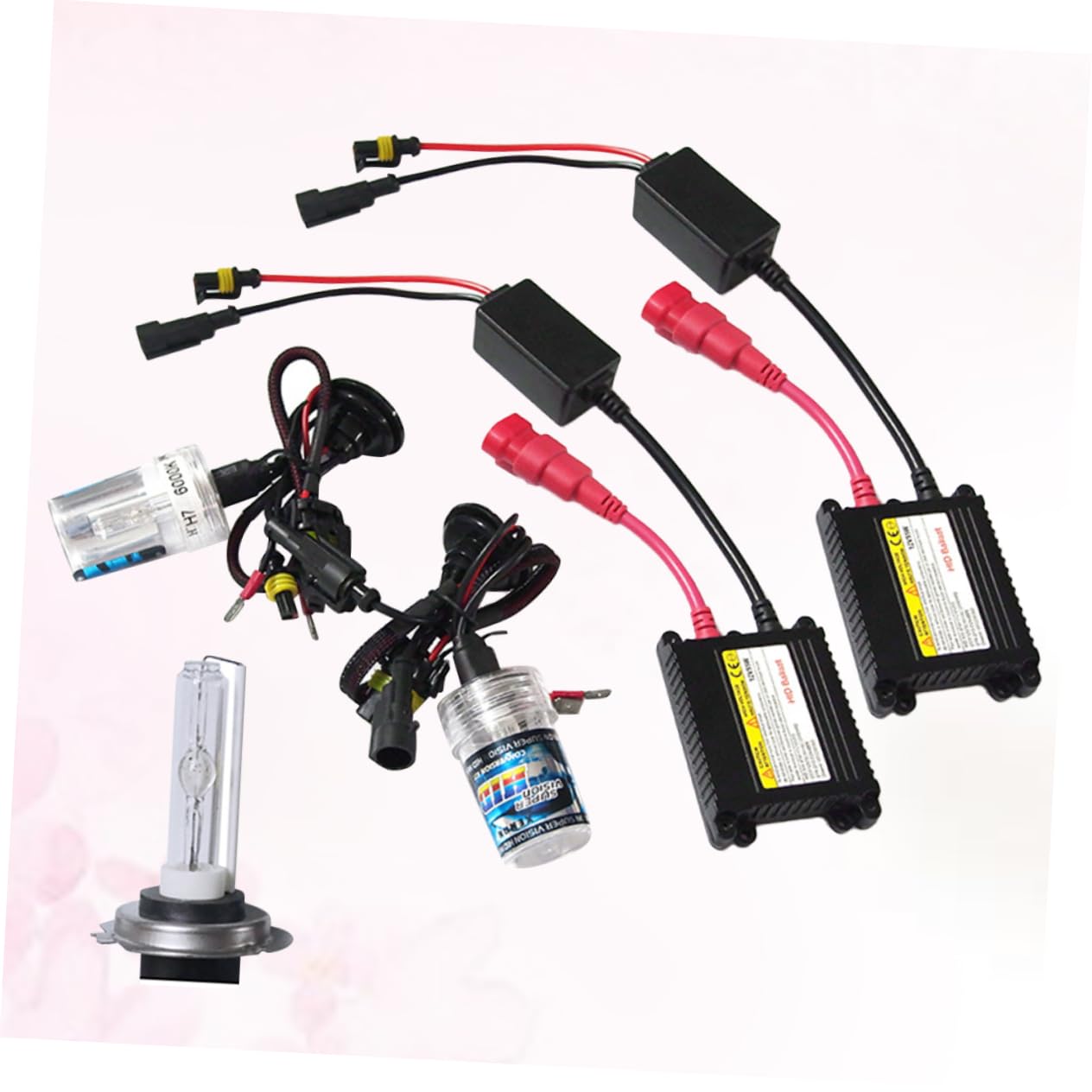 Alipis 1 Ensemble Ensemble de phares Xenon Ballast caché Ballast numérique kit caché xénon