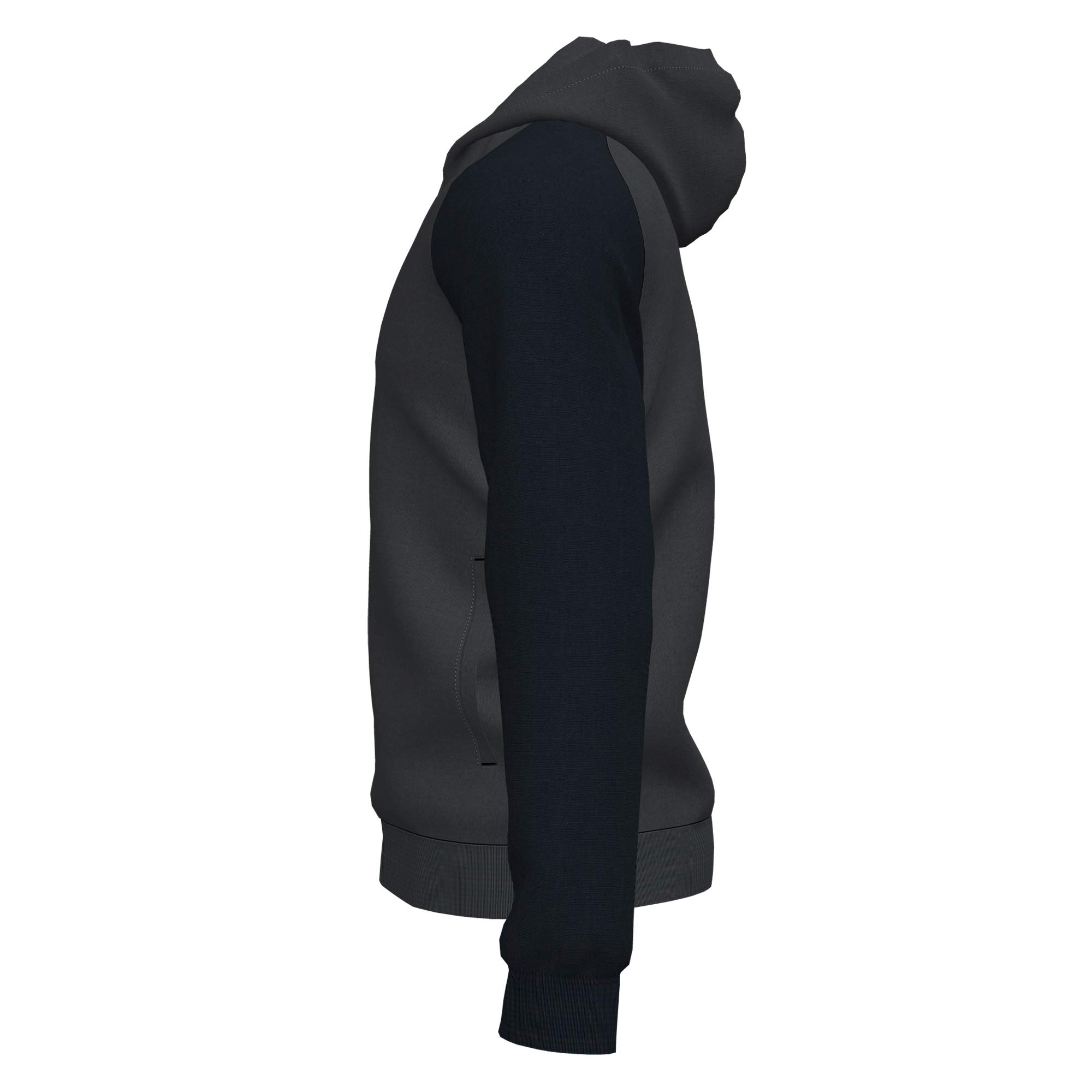 Joma - Sudadera de Hombre con Capucha y Cremallera , 8XS - 3XL - Suave y Cálido con Rib en Puños y Bajo - Academy IV
