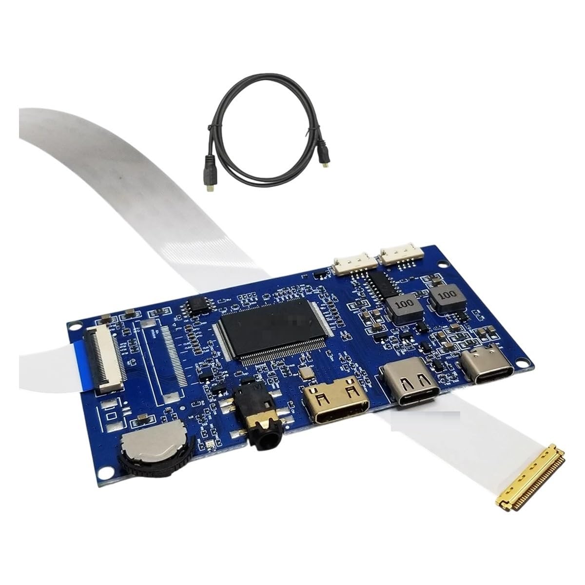 Mini HDMI to EDP 30Pin/40Pin IPS Screen 60Hz LCD Driver Controller Board Monltor Laptop Type-C 1366 * 768 1920 * 1080 2560 * 1440 1600 New 2026 Electronic & Accessories