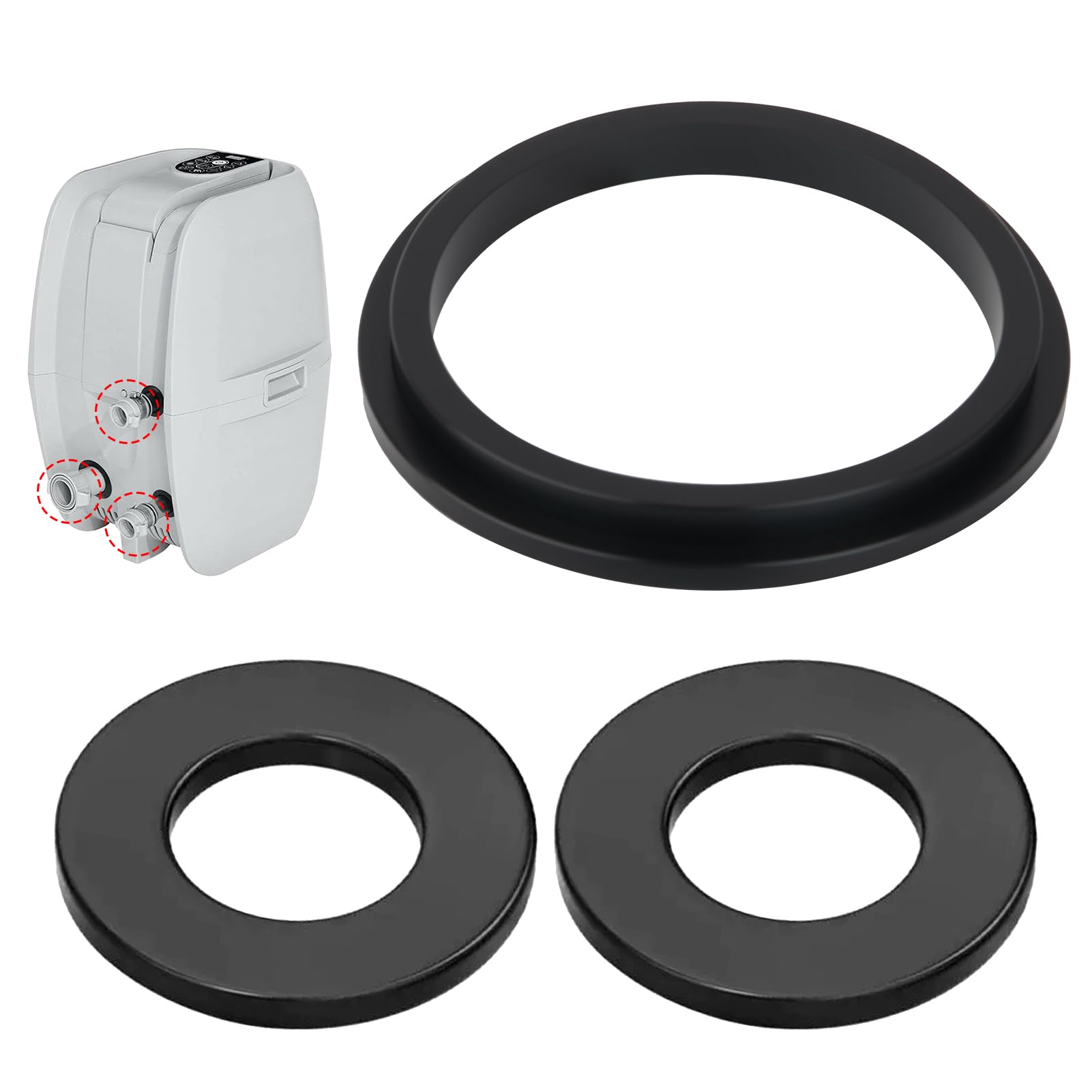 Rubber Seal for Lay Z Lazy Spa A, B, C (Pack of 3)