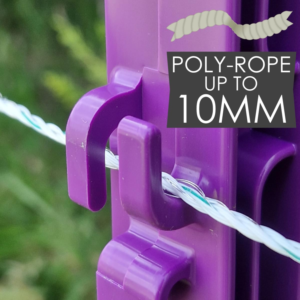 Postes de polietileno de 156 cm de alto, 1,2 m, 15,2 cm, estaca de esgrima de caballo (40)