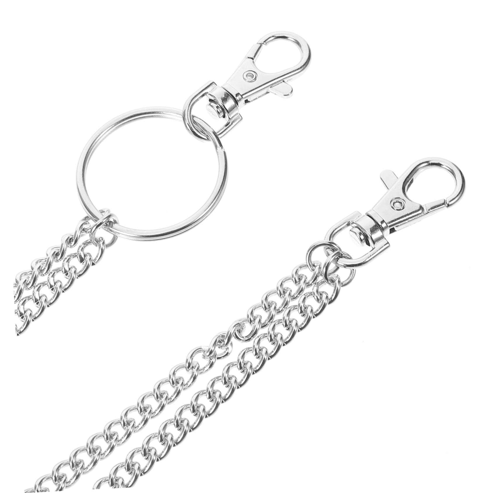 LIFKOME Punk Chains for Jeans Multi Chain Trousers Accessory for Men and Women Metal