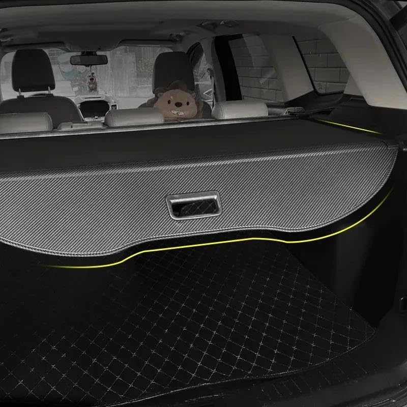 Générique Confidentialité Voiture pour Ford pour KUGA 2013-2019 Housse de tonneau rétractable Noire pour la sécurité et confidentialité des camions Rideau de Coffre(Model-2)