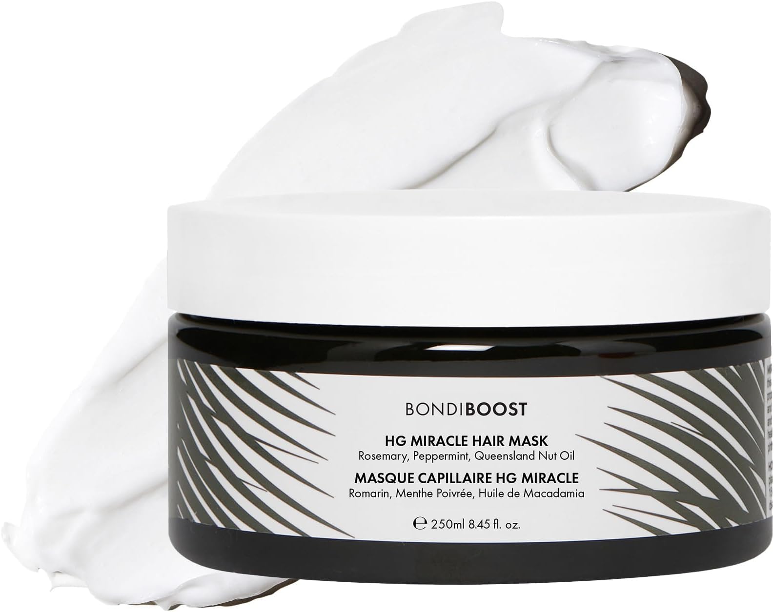BONDIBOOST Miracle Hair Mask for Damaged Hair [8.45 fl oz], Deep Conditioning Hair Mask for Fine Hair, Clinically-Proven to Improve Split Ends, Argan Oil + Biotinoyl Tripeptide-1 Formula, Sulfate Free