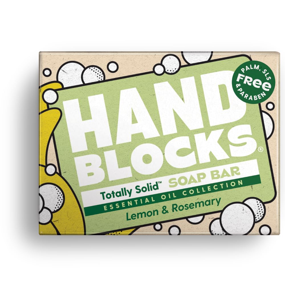 Shower Blocks Hand Blocks Soap Bar X1 - Lemon & Rosemary