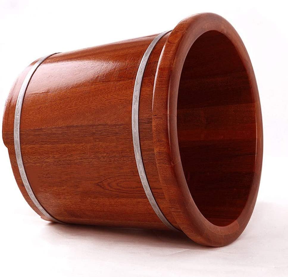 Spa de pies con masaje y calentador de madera miniatura 6