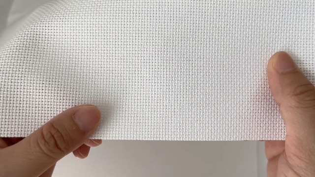 Image of Aida Cloth 16 Count Cross Stitch Fabric,19x28inch (16CT, White)