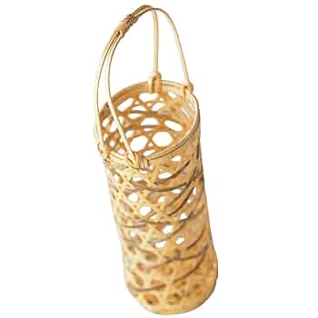 竹工芸 Amazon.co.jp: 山下工芸(Yamasita craft) 白竹六ツ目寸胴 大 虎