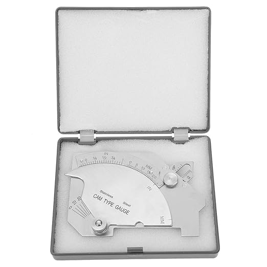 Weld Gauge,Steel Welding Measure Tool,Lightweight Cam Type Gauge,MG8