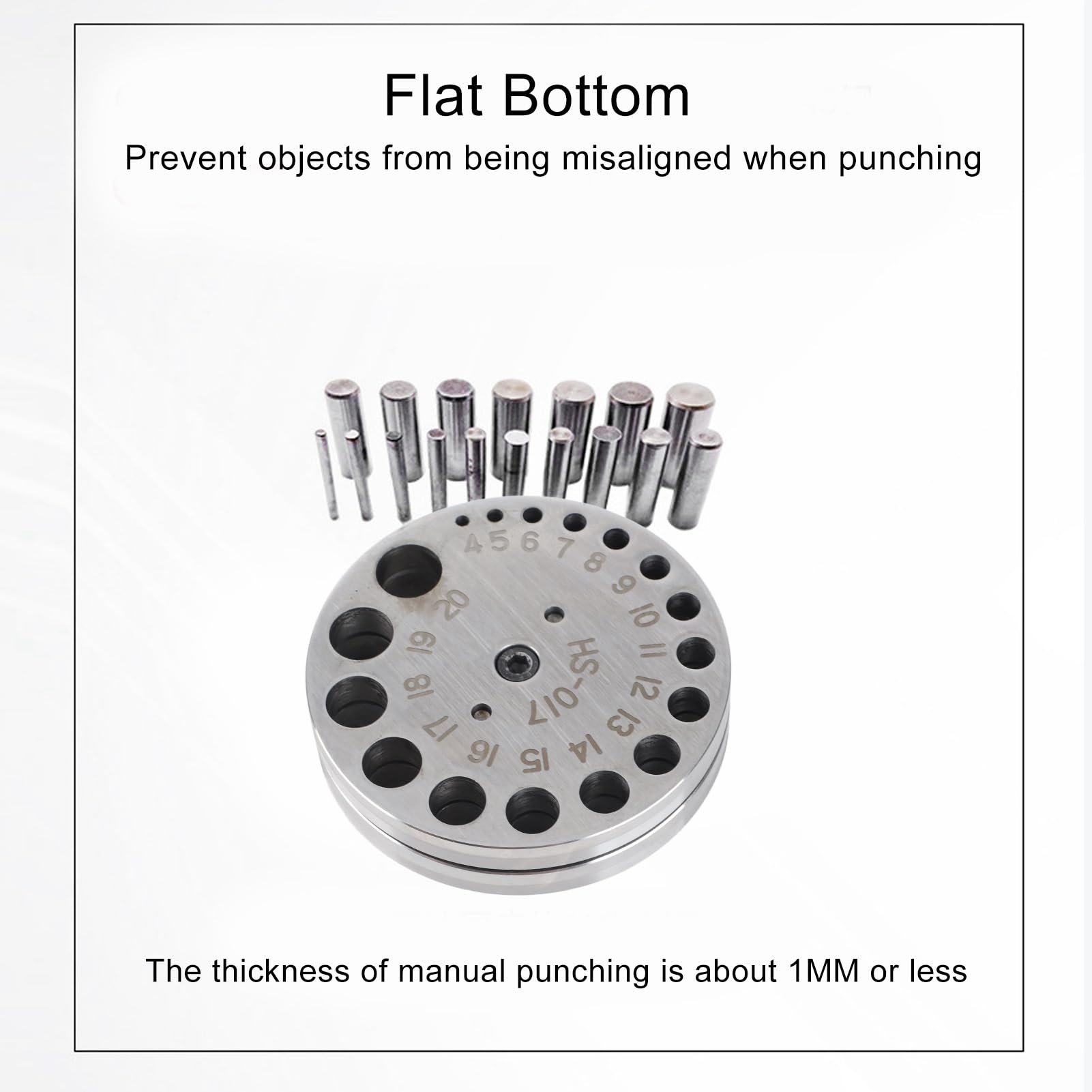 Fydun Circle Round Disc Cutter Set Professional Steel Jewelry Making