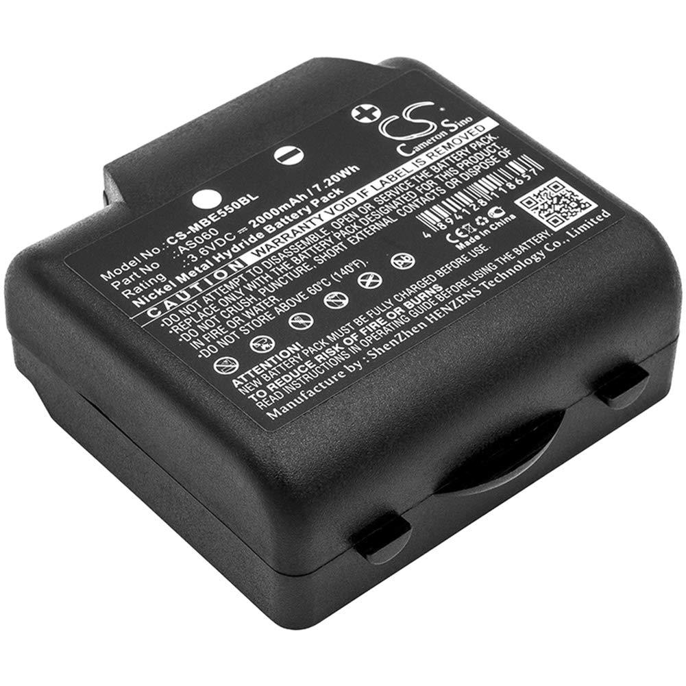 CS-MBE550BL Batteria 2000mAh compatibile con ARES, ARES2, BE3600, BE5500, M550 Thor, Zeus, THOR2