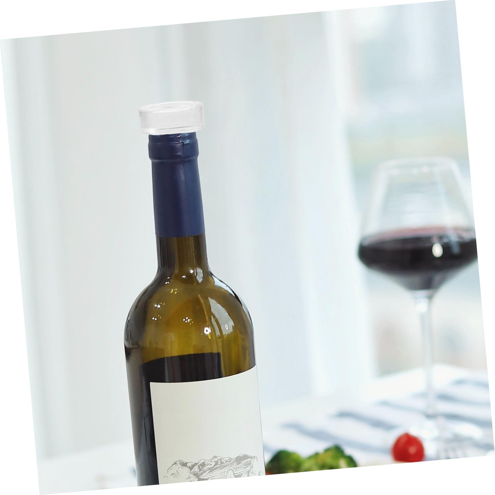 10 Pezzi Tappi Forma per Bottiglie Riutilizzabili e Flessibili per Conservare Vino e Bevande Tappi Ermetici per Uso Quotidiano e Speciali