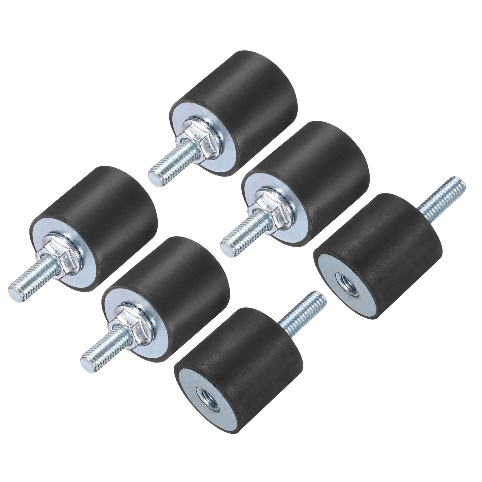 uxcell 4pcs M4x10mm Rubber Isolator Mounts with Studs 15x15mm — Amazon image 10