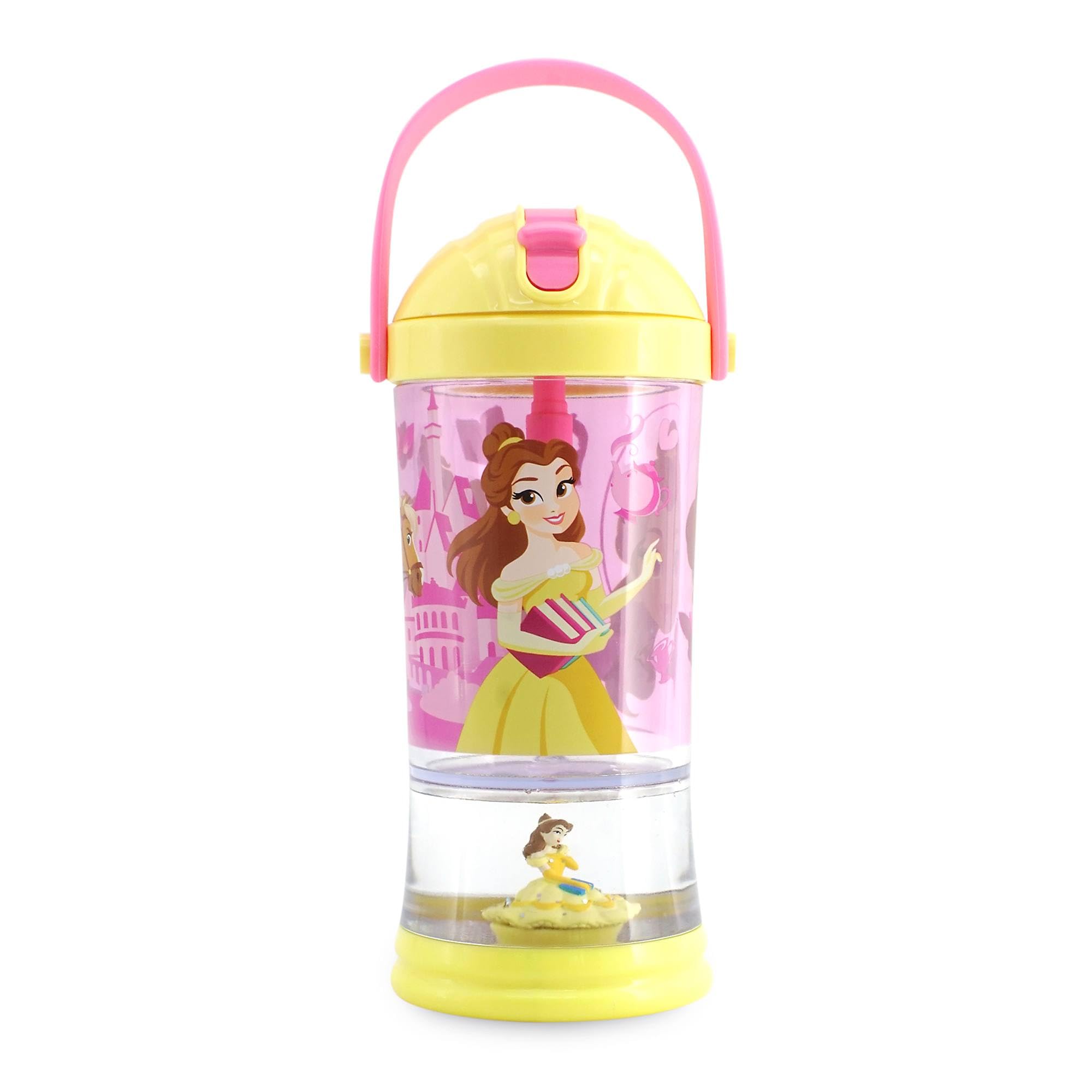 Belle Snow Globe Straw Tumbler Beauty and the Beast Disney Store