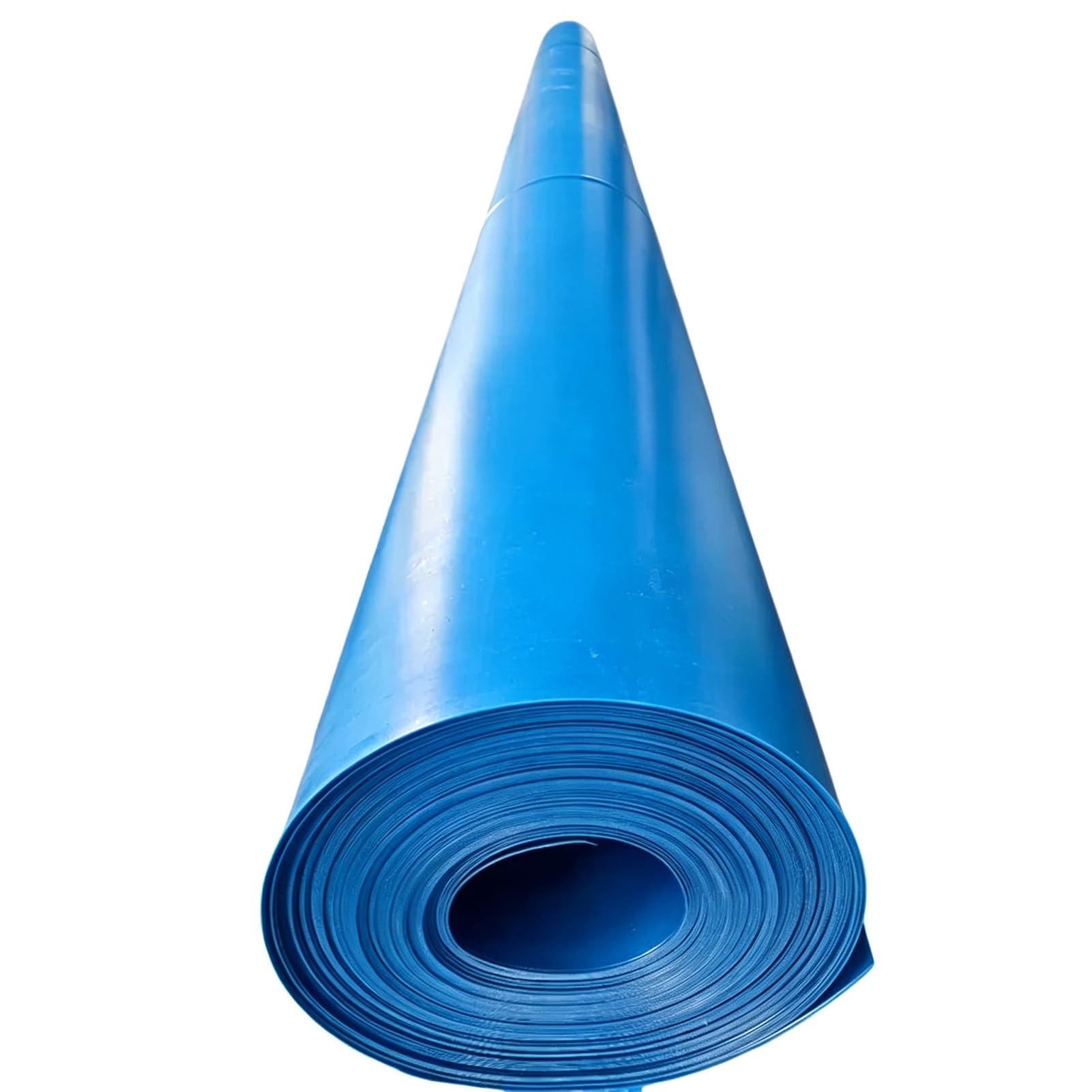 Yopappol Anti-Aging Blue Waterproof Pond Liner 16x16FT HDPE Pond Skin, Tear Resistant Membrane for Backyard Pond, Water Storage, Streams，Fountains(2x4m(6.5x13.1ft))