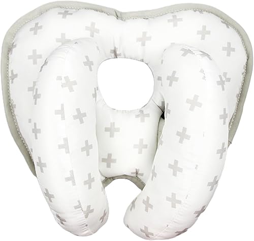 ZONTO Almohada de apoyo para la cabeza y el cuello del bebé, almohada de apoyo para bebé, almohada de apoyo para el cuello del asiento de coche para