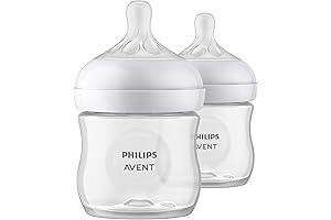 Philips Avent Naturally Flowing Bottle Nipples, 2-Pack
