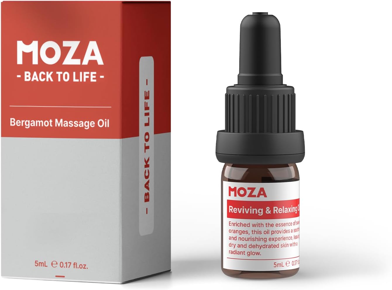 MOZAAI RoboHands Massage O-il, Pain Relief Deep Tissue Massage for Neck, Shoulder, Arm, Legs, 0.17OZ