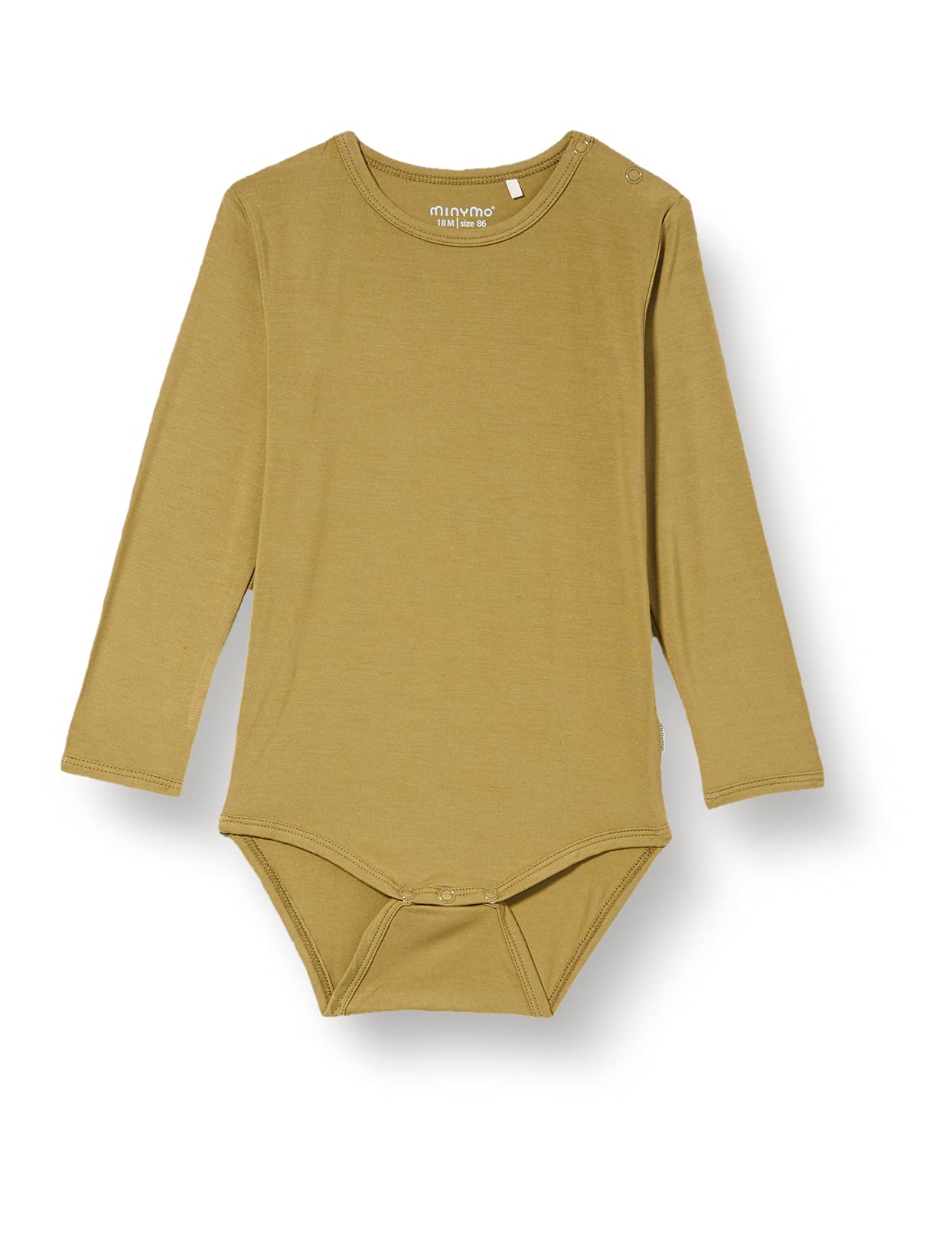 MINYMO Body LS - Bamboo Set di Magliette per Bambino e Neonato Unisex - Bimbi 0-24