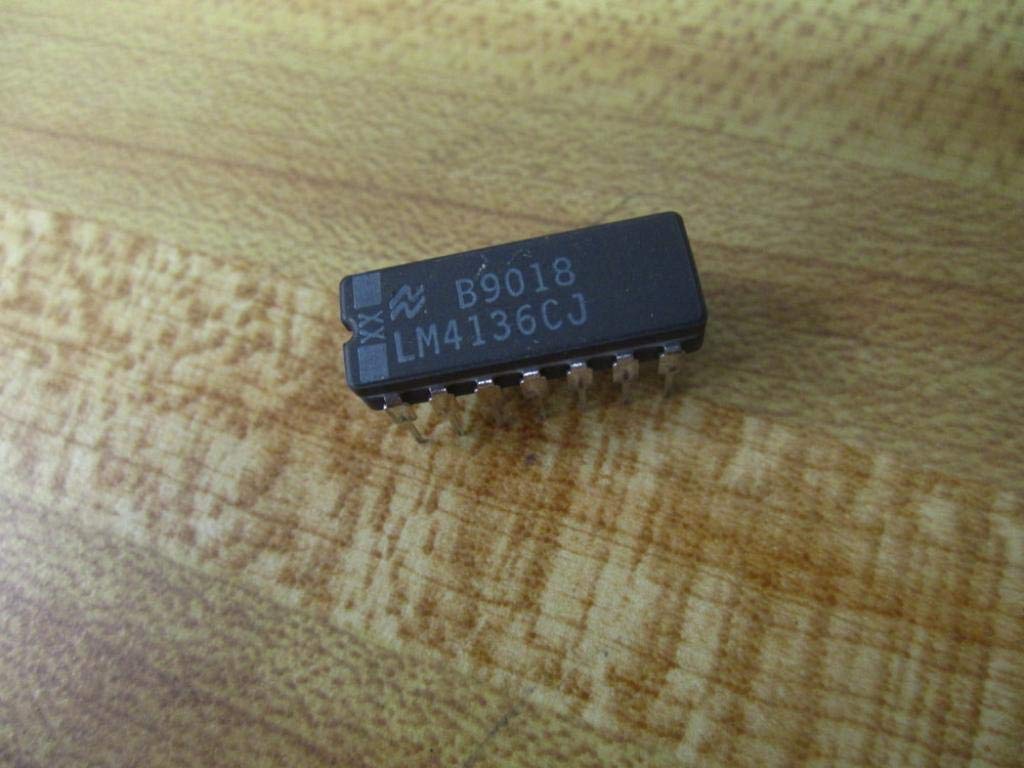 National Semiconductor LM4136CJ Integrated Circuit (Pack of 5)