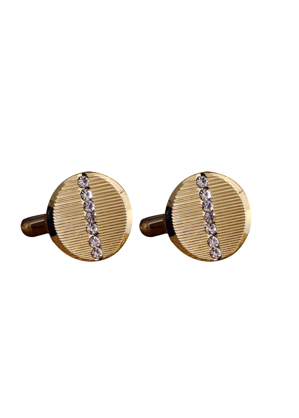 Elite Unique Shape Golden Cufflinks for Men/ Boy with Amazing Design & Elegant Storage Box (1 Pair) for Wedding, Business Party & Other Special Occasion-image-11