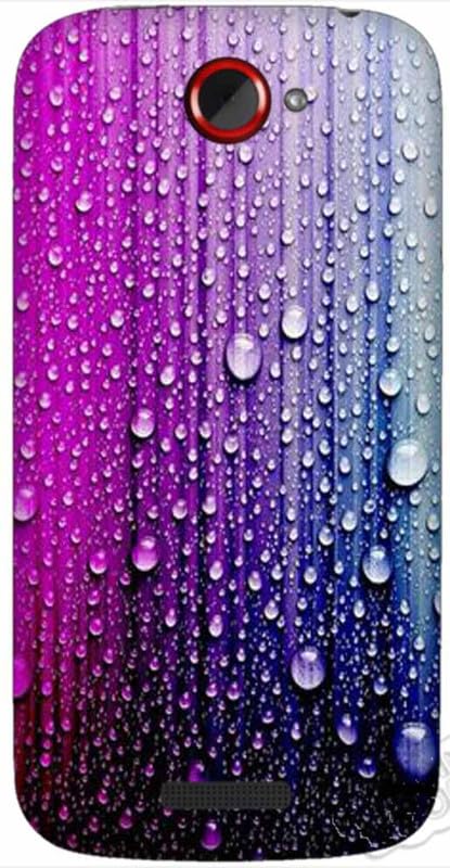Coque En Plastique Rigide Compatible Avec Htc One S,Conception de goutte