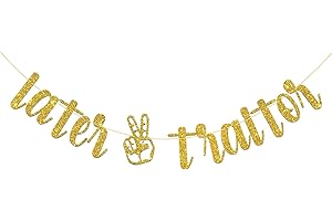 Later Traitor Banner / We'll Miss You Banner