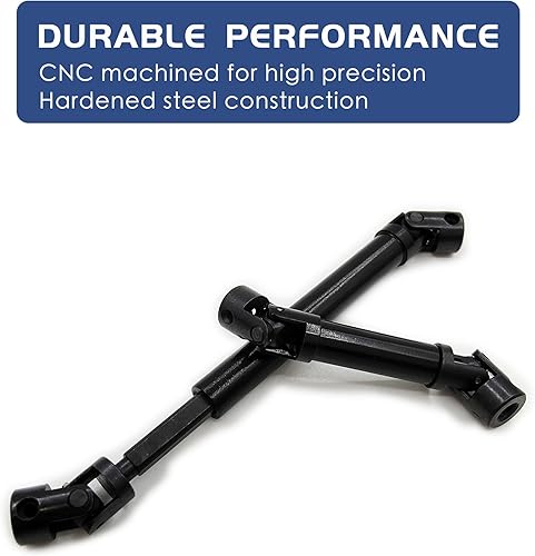 Miniatura 4 de Eje de transmisión RC Eje central delantero trasero de acero para SCX24 Gladiator AXI00005 Piezas de actualización axial 124 RC Crawler Car