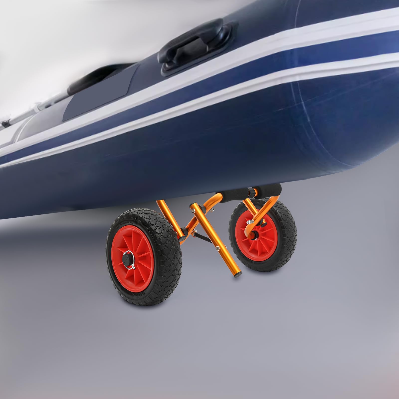 Carrello porta kayak pieghevole con capacità di carico 80 kg Carrello