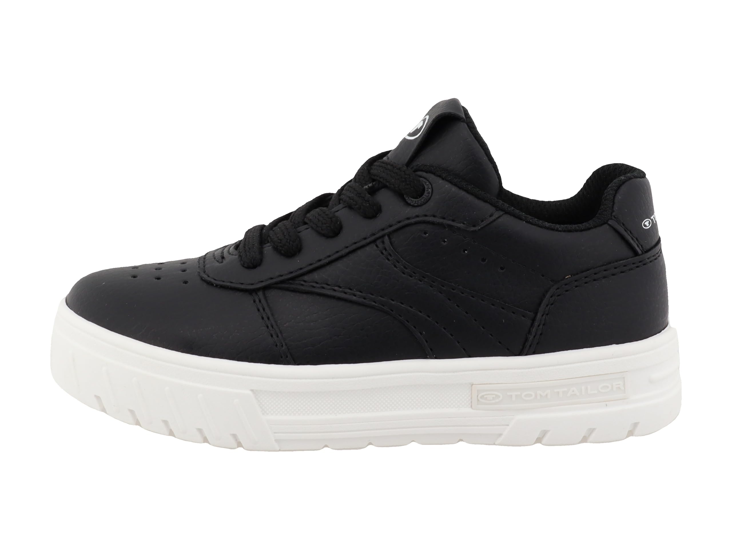TOM TAILOR 7470040001 Sneaker, Black, 5 UK