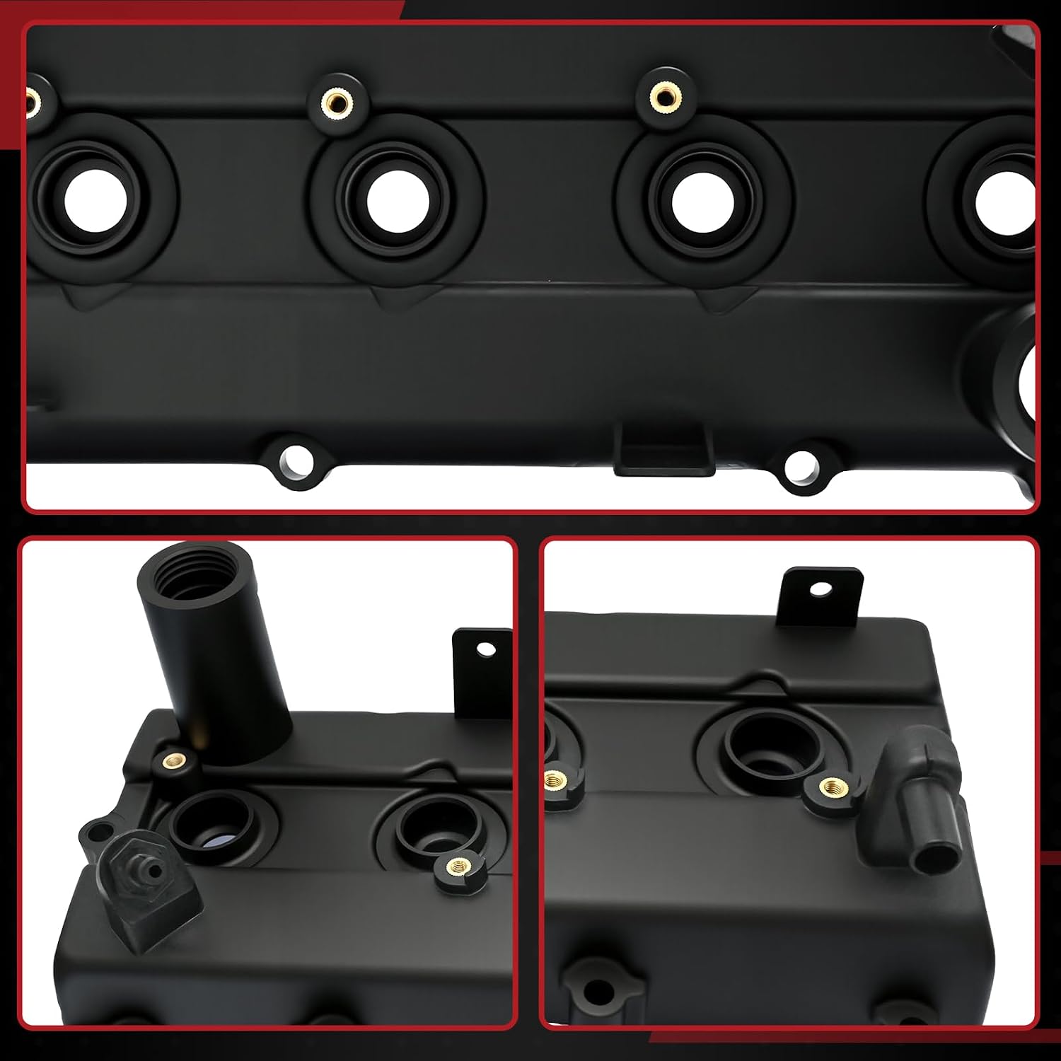 EPPO Valve Cover with Gasket Bolts 13264EA000 Compatible with Nissan Frontier 2005-2019 Nissan Frontier 2.5L QR25DE 13264-EA000