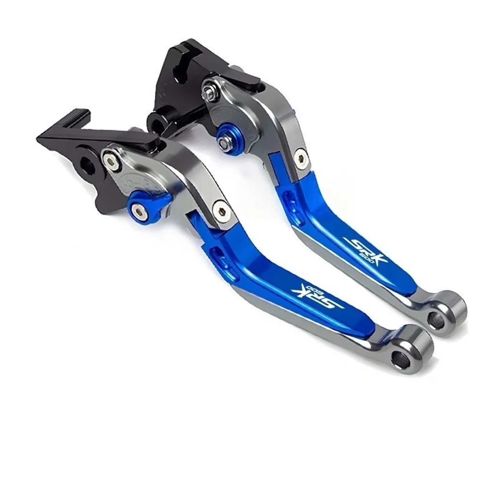 Wkdyriwo Blue3 For Qj Qjmotor Srk600rs Srk600 Srk 600 600Rr 600Rs Parts Motorcycle Cnc Accessories Extendable Adjustable Brake Clutch Levers Motorcycle Brake Clutch Levers