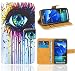 Produktbild FoneExpert® Samsung Galaxy S5 Active Handy Tasche, Wallet Case Flip Cover Hüllen Etui Ledertasche Lederhülle Premium Schutzhülle für Samsung Galaxy S5 Active