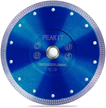 7 Inch Tile Saw Blade Dry Wet Cutting 7" Porcelain Diamond Tile Blade 7in Ceramic Tile Cutter Blade Disc