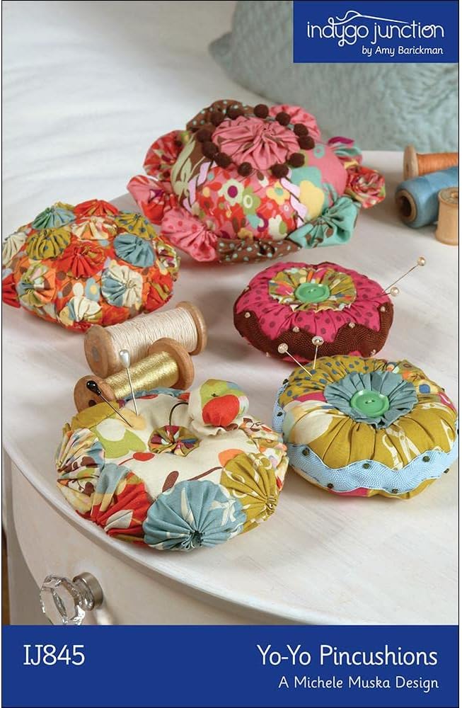 Indygo JunctionYo Pincushions Sewing Pattern