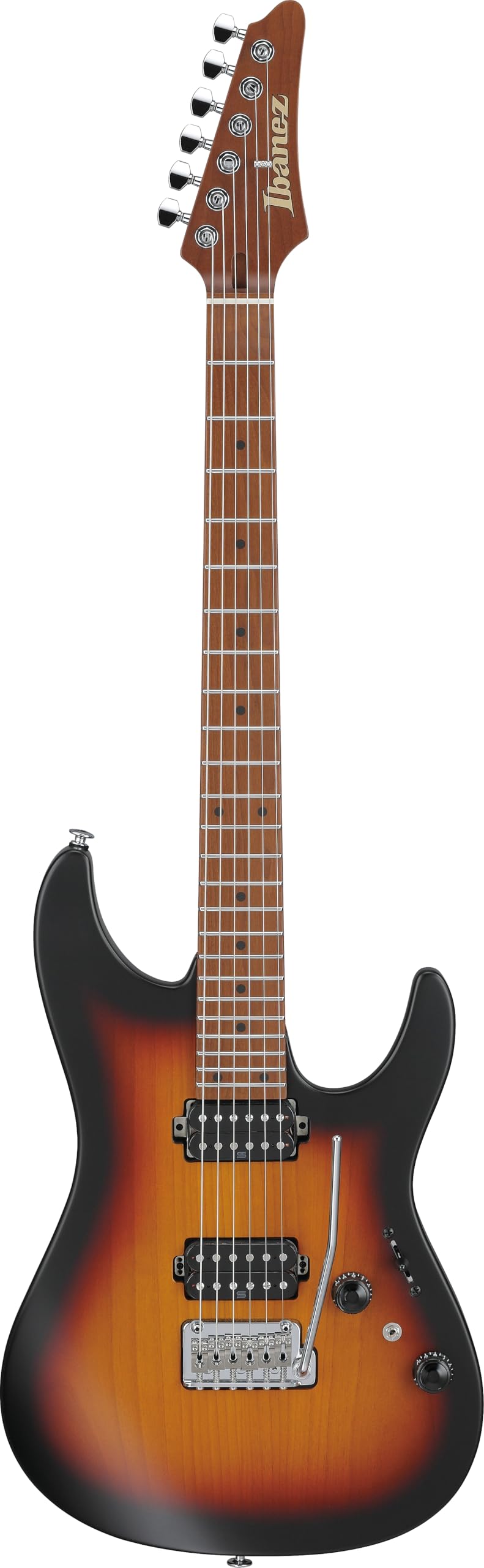 Amazon.com: Ibanez Prestige AZ2402 - Tri Burst Fade Flat : Musical