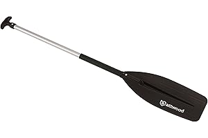 Attwood Ergonomic Aluminum Canoe Paddle 4ft Black