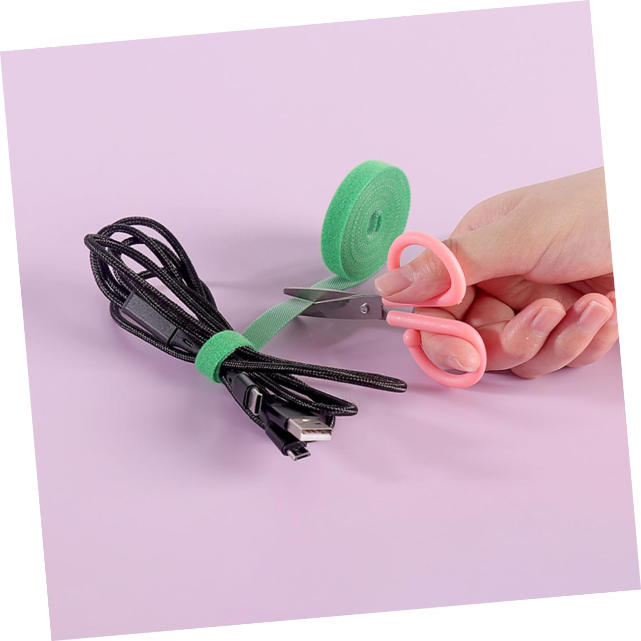 Sosoport 5 Series Correas De Plantas Escalada Cable Sujetar Propagación Oscuro Mini Corbata Flexible De Jardín Lazos De Jardín para Plantas Alambre De Amarre De Jardín Nylon 7 Piezas X 5