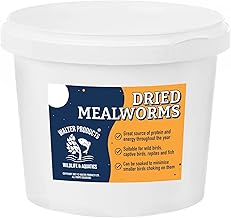 Walter’s Meal Worms (10L tub) - Dried Mealworms for Birds in Easytub