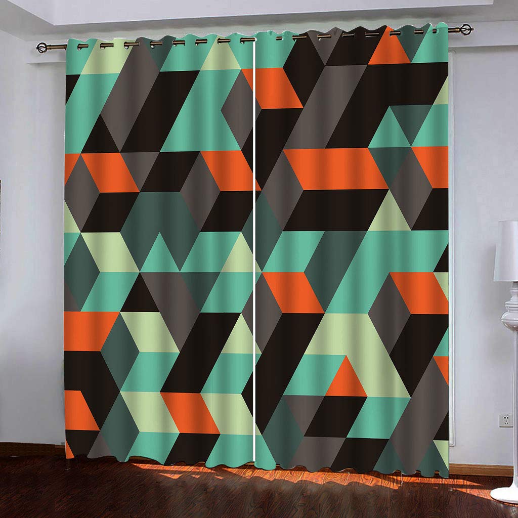 Rideaux occultants opaques et isolants thermiques pour grand salon